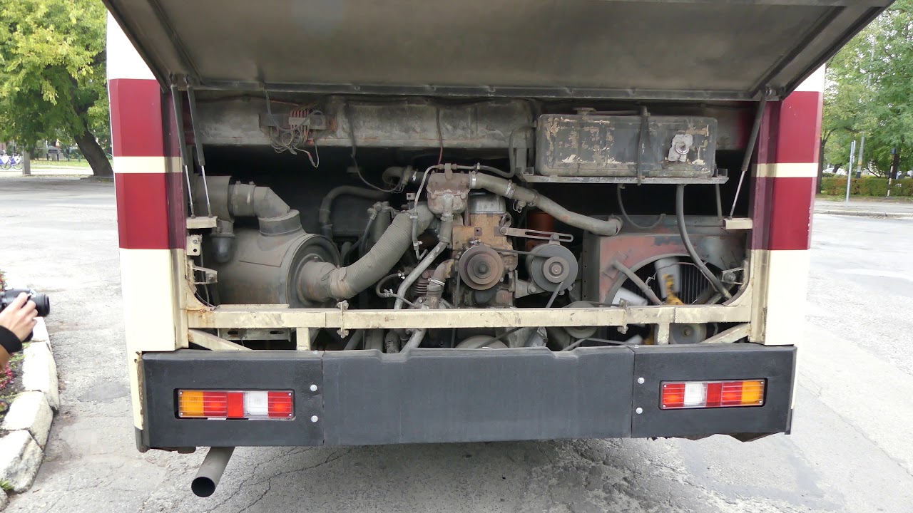 Praca silnika SW680 w Jelczu PR110D Lux z PKS Stalowa Wola, RST H353