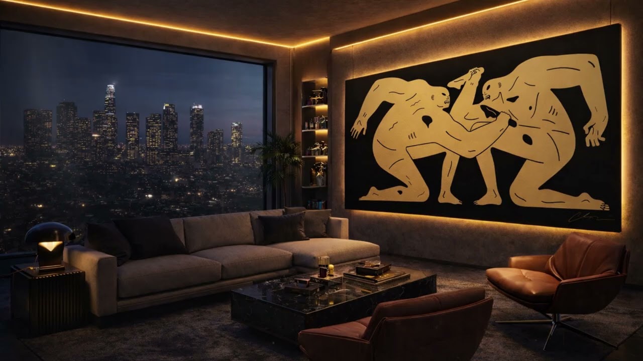 Windows Open at the High Rise Crib | Rain Ambiance | White Noise for Sleep, Relaxation (2 Hours)