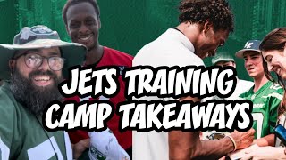 Jets Training Camp Takeaways | Post Practice Interview with Boy Green