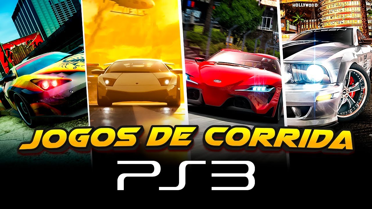 10 Melhores JOGOS de CORRIDA para PS3 - YouTube