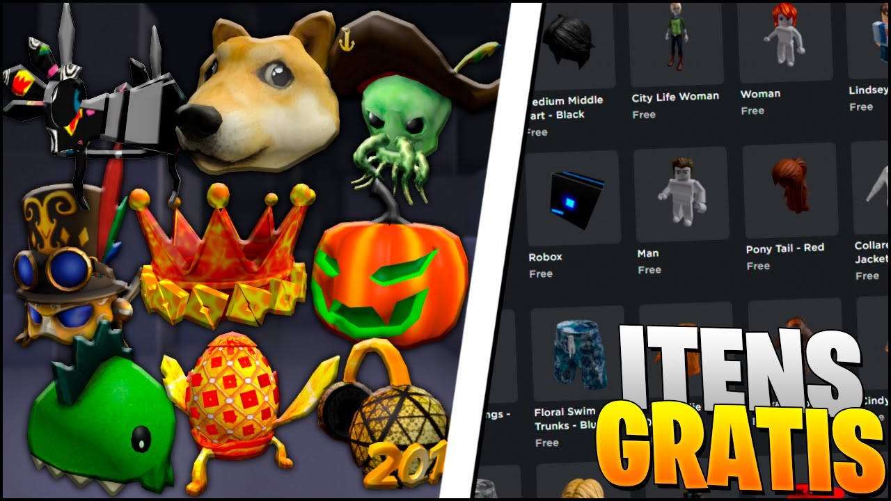 mapa que da item gratis no roblox