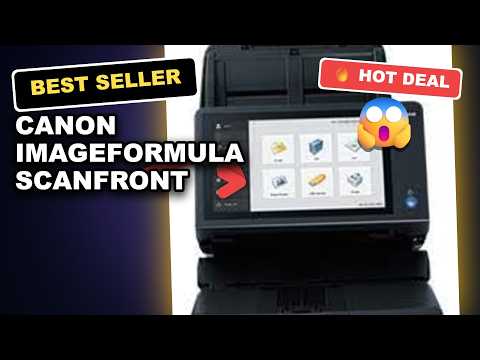 Canon ScanFront Ireland Canon - Scanners Document - 400 ScanFront 中古　通電可　動作は不明　本体と電源のみ 400 スキャナー