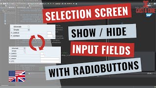 Selection Screen - Show and Hide Input Fields with Radio Buttons [english]