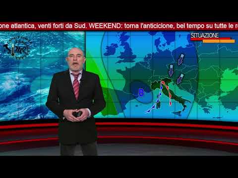 Video Meteo Italia: Alta pressione già in declino, da Giovedì Torna il Maltempo