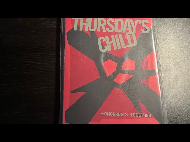 Unboxing] TXT Thursday's Child ⟡ End Version ♡ Tomorrow x