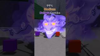 Almost Oneshot Suiryu Combo #shorts #roblox #blitzplayz #robloxedit #gaming #tsb #tsbg #invincible