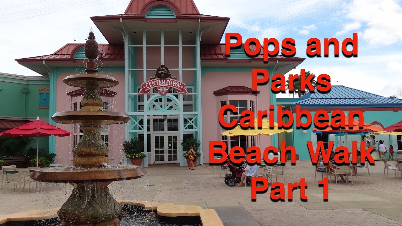 Disney's Caribbean Beach Walk Part 1