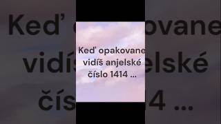 Keď opakovane vidíš anjelské číslo 1414, čítaj popis 👇 #zakonpritazlivosti #anjelskecisla #motivácia