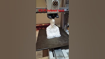 1/5 scale formula 1 helmet bust 3D printing from a 3D scan on the creality raptor x #formula1 #3d