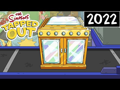 The Simpsons: Tapped Out - What Did I Get With My Free Gold Mystery Box Token? (2022)