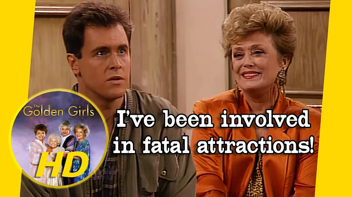 David shocks Blanche with news about George Devereaux. - Golden Girls HD