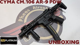 [UNBOXING] CYMA PLATINUM CM.106 AR-9 PDW - The name says it all!!