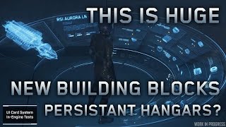 THIS IS HUGE! New Building Blocks | Ship Tuning | Persistent Hangars?!