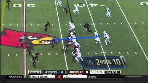 inside zone with RB motion