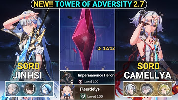 S0R0 Jinhsi & Camellya Showcase | NEW!! Tower of Adversity Wuthering Waves 2.7