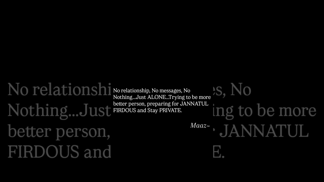 Keep prepare for Hereafter (Day of Judgement)