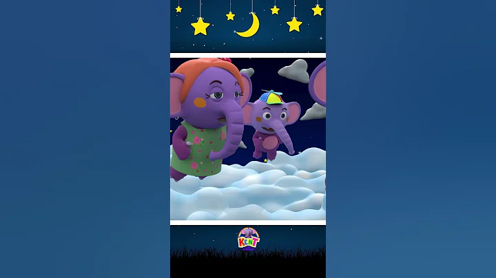 Twinkle Twinkle Little Star -  A Glowing Goodnight Rhyme ⭐🌙 #shorts #kidssong