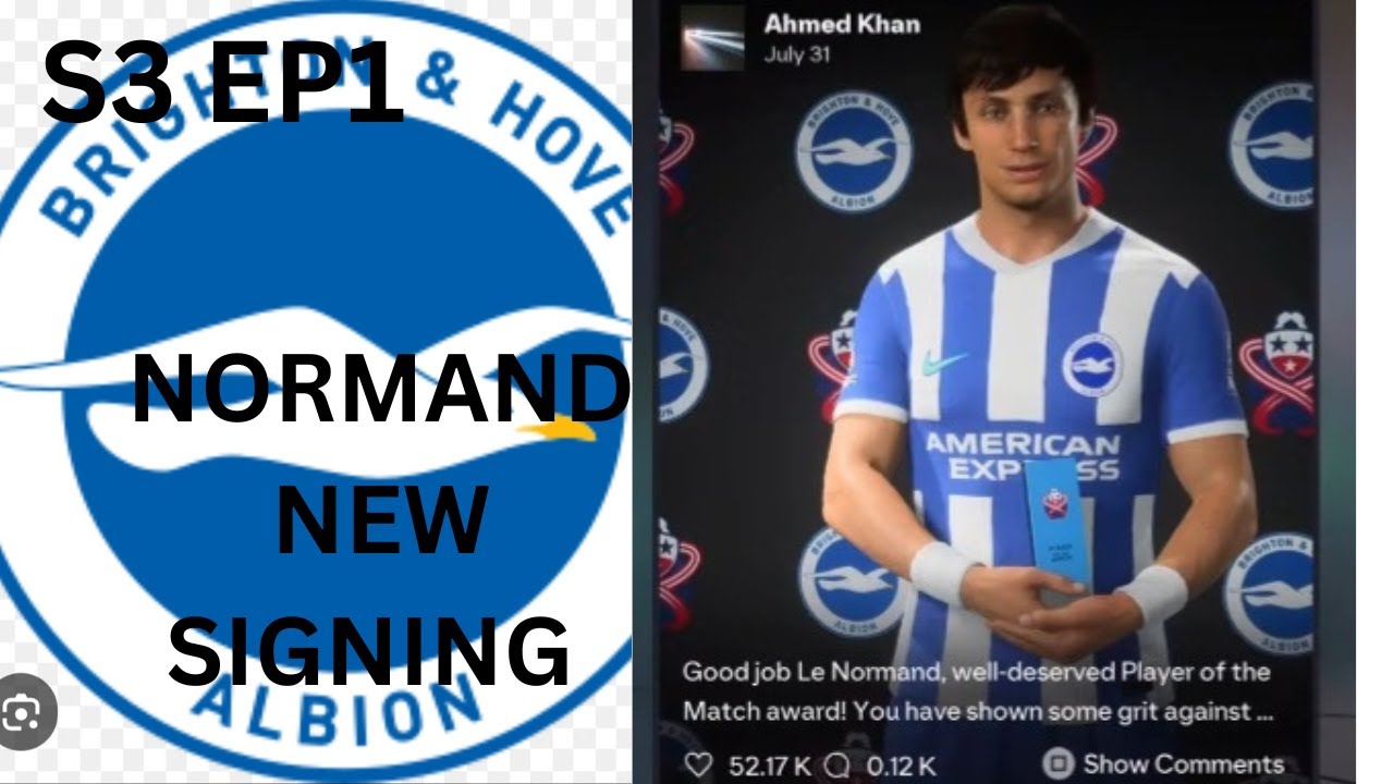 BRIGHTON F C Fc26 CAREER MODE S3 EP1