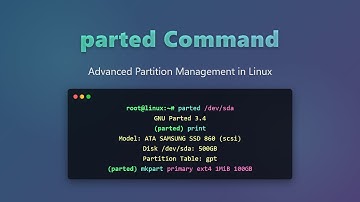 parted Command Tutorial: Advanced Partition Management in Linux
