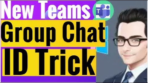 How to Get Group Chat ID Conversation ID in New Microsoft Teams | Power Automate | Chat ID