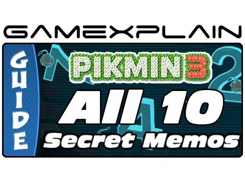 Video: Miyamoto Onthult Het Geheim Achter De Verborgen Memo's Van Pikmin 3