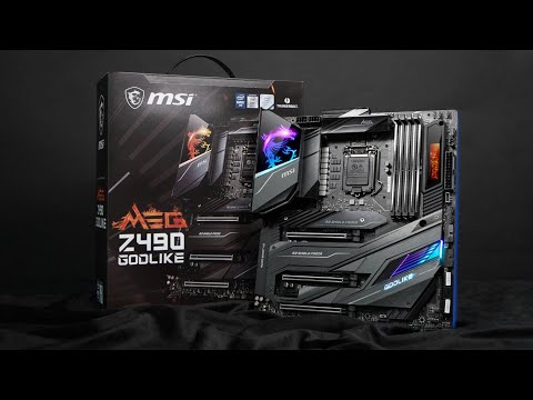끝판 메인보드 MSI <strong>Z490</strong> GODLIKE 살펴보기 인텔 10900K 완벽대응 플래그십 메인보드!!