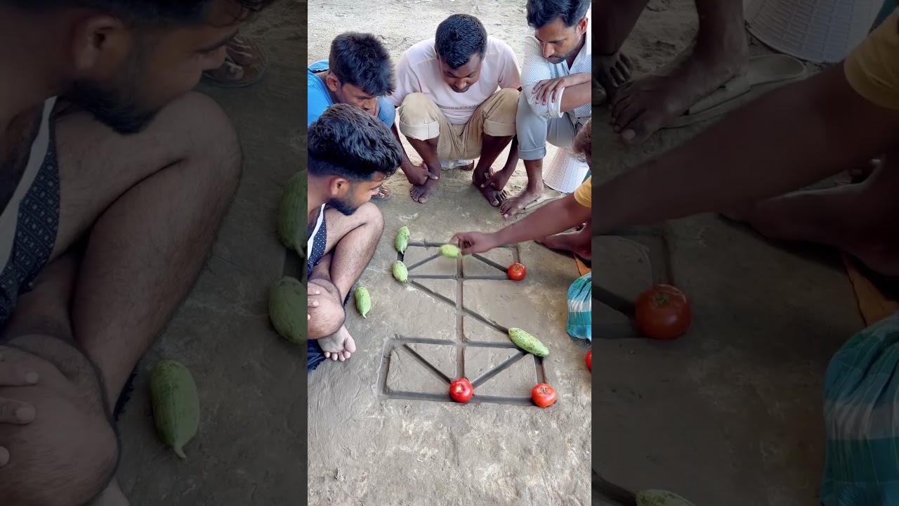 wow very unique village vegetables chelenge game part1 || new game setup || viralpost