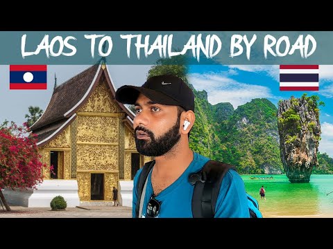 LAOS TO THAILAND BORDER CROSSING BY ROAD | VIENTIANE TO UDON THANI |