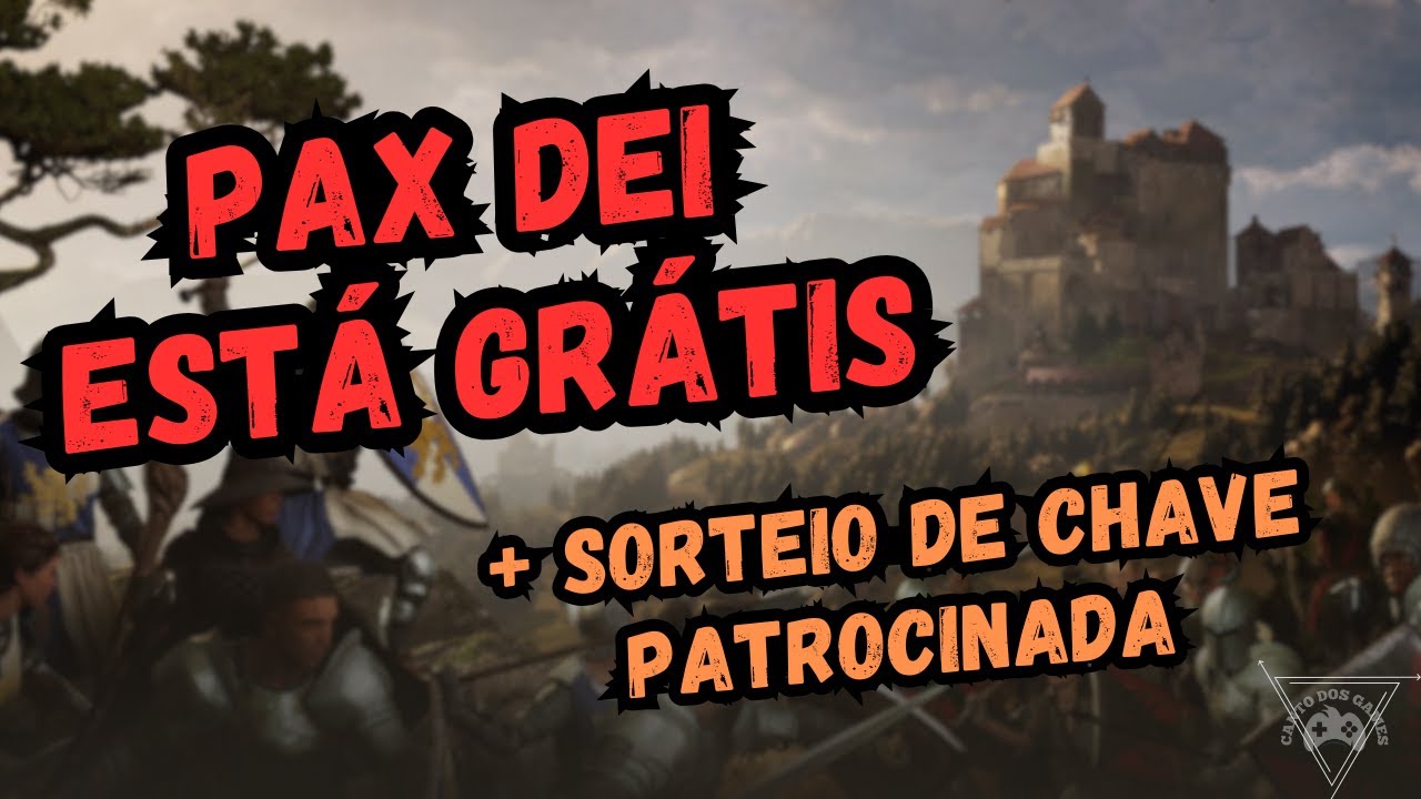 PAX DEI ESTÁ GRÁTIS! 😱 | + SORTEIO DE CHAVE PATROCINADA [GAMEPLAY PT-BR]