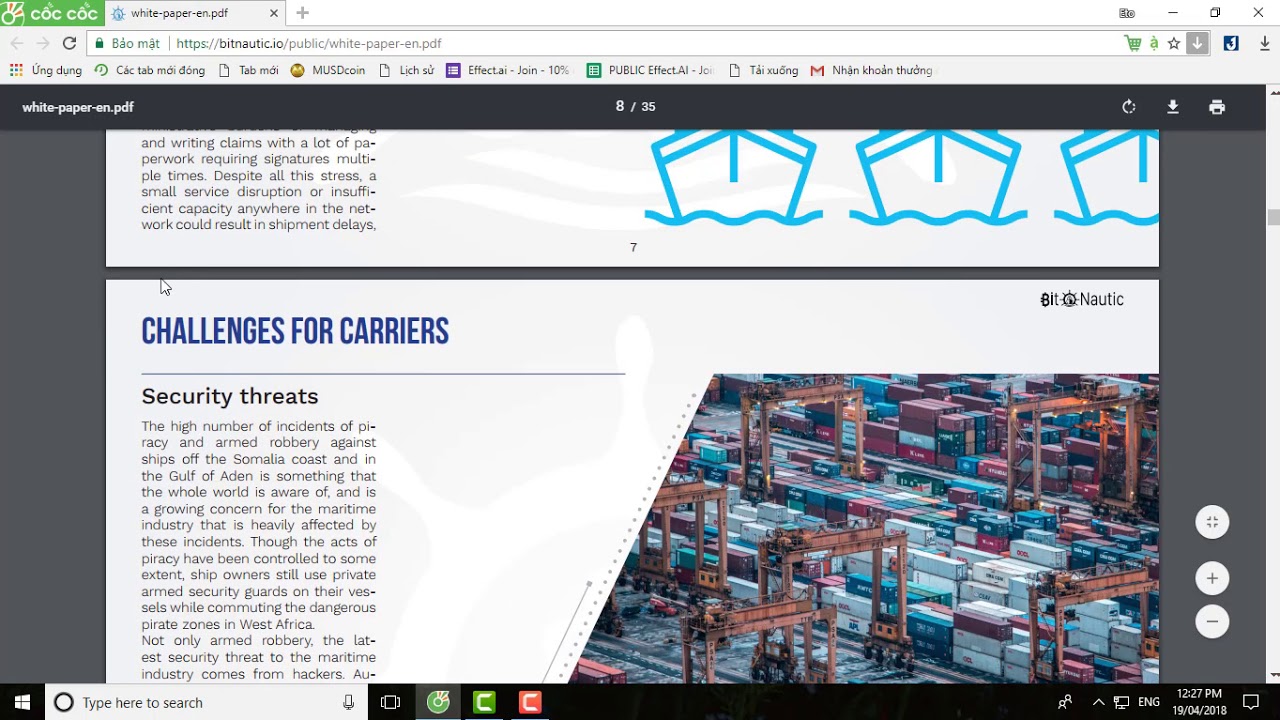 ICO BITNAUTIC- EASY AND RELIABLE SHIPPING