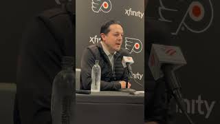 Flyers GM Danny Briere Praises Fans