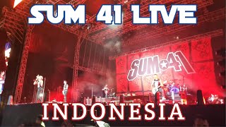 SUM 41 - WITH ME (LIVE TOUR INDONESIA)