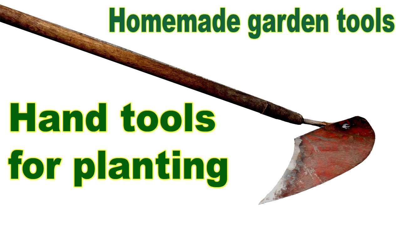 Hand tools for planting YouTube