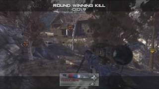 Best MW2 Round Winning Kill Ever !Must Watch! (HD)