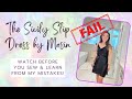 My Sicily Slip Dress Fail | Learn From My Mistakes &amp; What Not To Do #sicilyslipdress