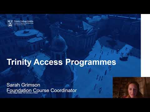 Trinity Access - Foundation Course For Young Adults