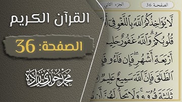 القرآن الكريم - الصفحة 36 || القارئ محمد حوري زاده