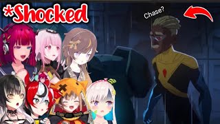 Hololive girls Reaction to Chase Starblazer Appearance in Dispatch‎【Hololive】