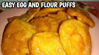 HOW TO COOK CARAMELIZED EGG AND FLOUR MERYENDA