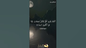 تلاوة مؤثرة من سورة الفرقان للقارئ مصطفى جيد