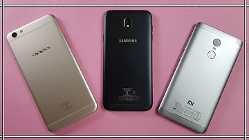 Samsung J7 Pro vs Oppo F3 Plus vs Redmi Note 4 Speed Test | Who Wins!