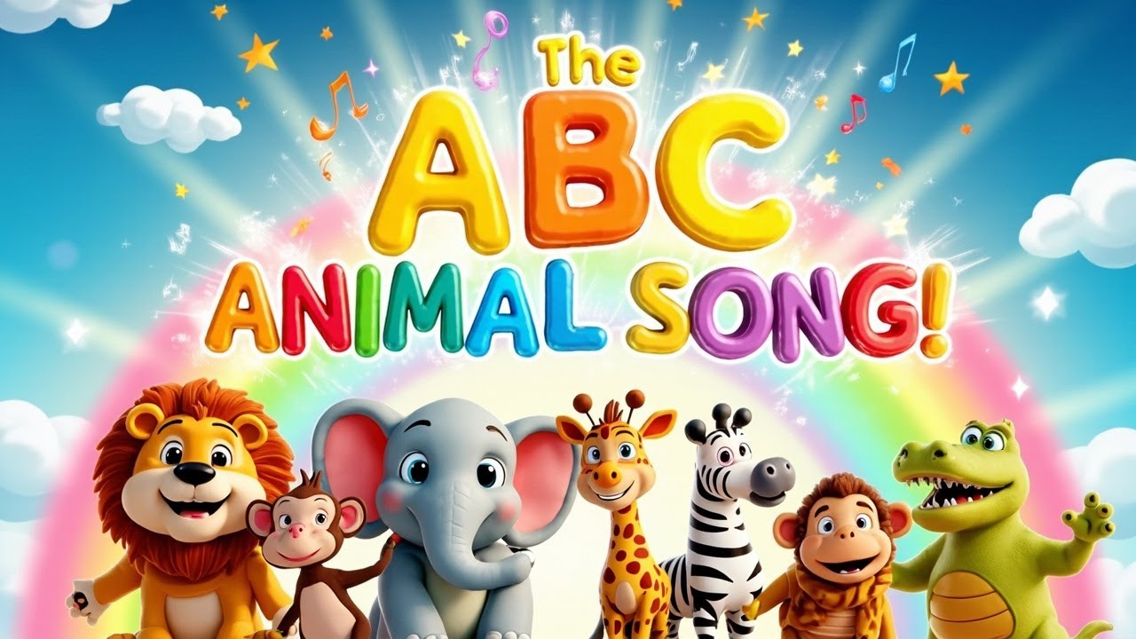 The ABC Animal Song | Fun Learning for Kids | Sing Along with Animals A ...