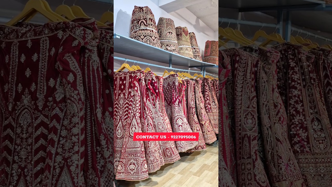 Lehenga wholesale market / Surat lehenga wholesale market / bridal lehenga wholesale market