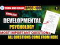 BPCC 109 Important Questions June 2026 Exam | IGNOU BPCC 109 Question Paper June 2026 