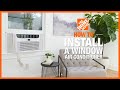 How to Install a Window Air Conditioner | The Home Depot