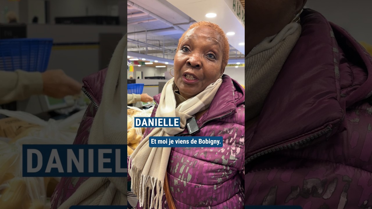 The opinion of Drancy residents on their new market - YouTube