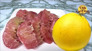 Şadok Pomelo Meyvesi Nasıl Kesilir? Zarlarını Mutlaka