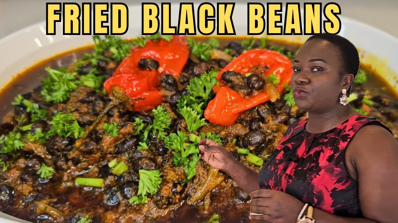 Flavor-Packed Black Beans Stew | Quick & Delicious African Recipe