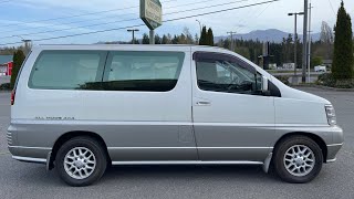 1997 Nissan Elgrand Caravan Homy 4WD RHD JDM