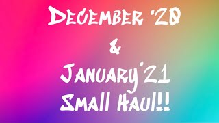 2020 & 2021 Small Haul Mashup!